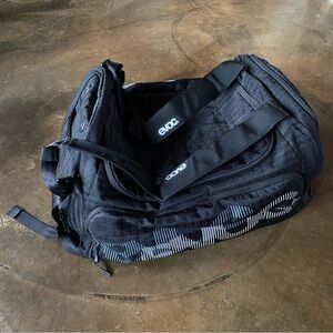 EVOC Transition Bag Triathlon Travel Black Duffel Bag Backpack